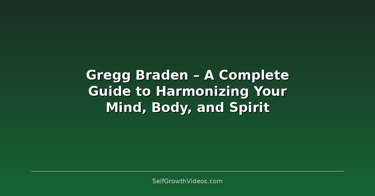 Physical Wellbeing & Lifestyle