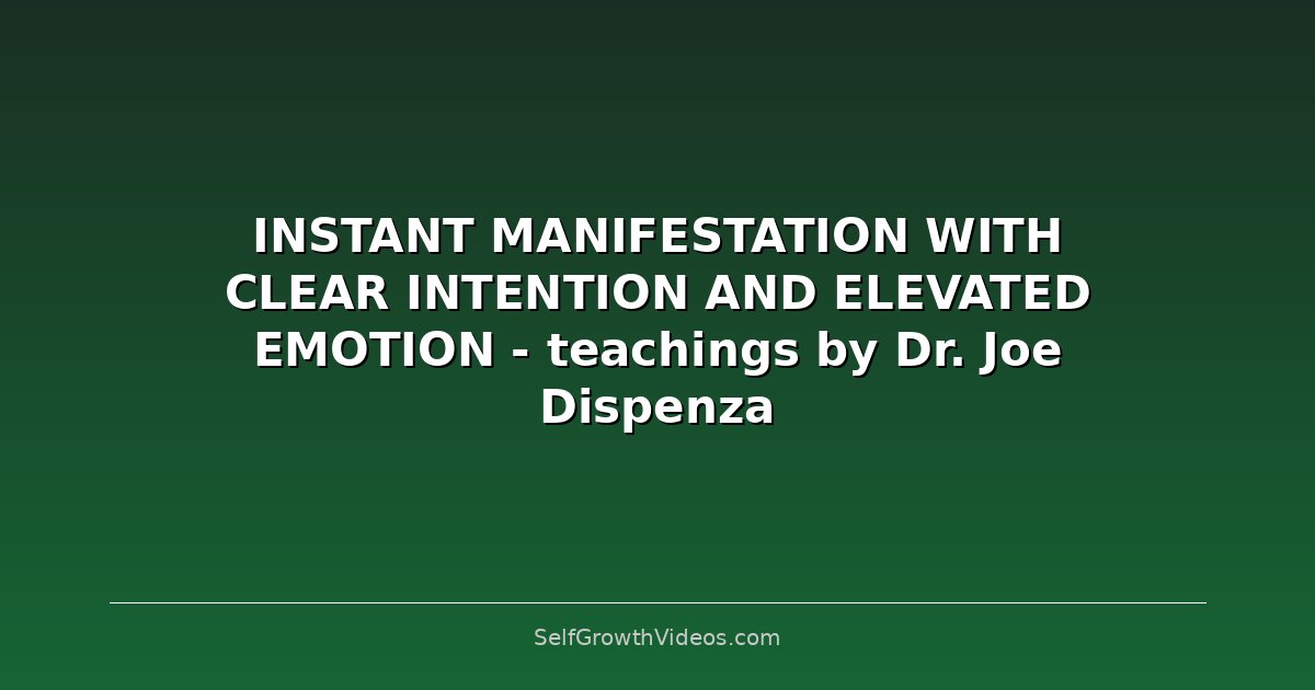 Spirit & Consciousness