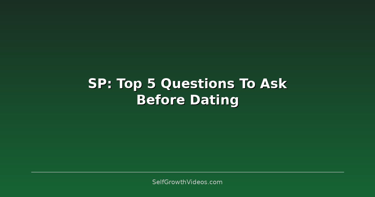 Relationships & Social Skills