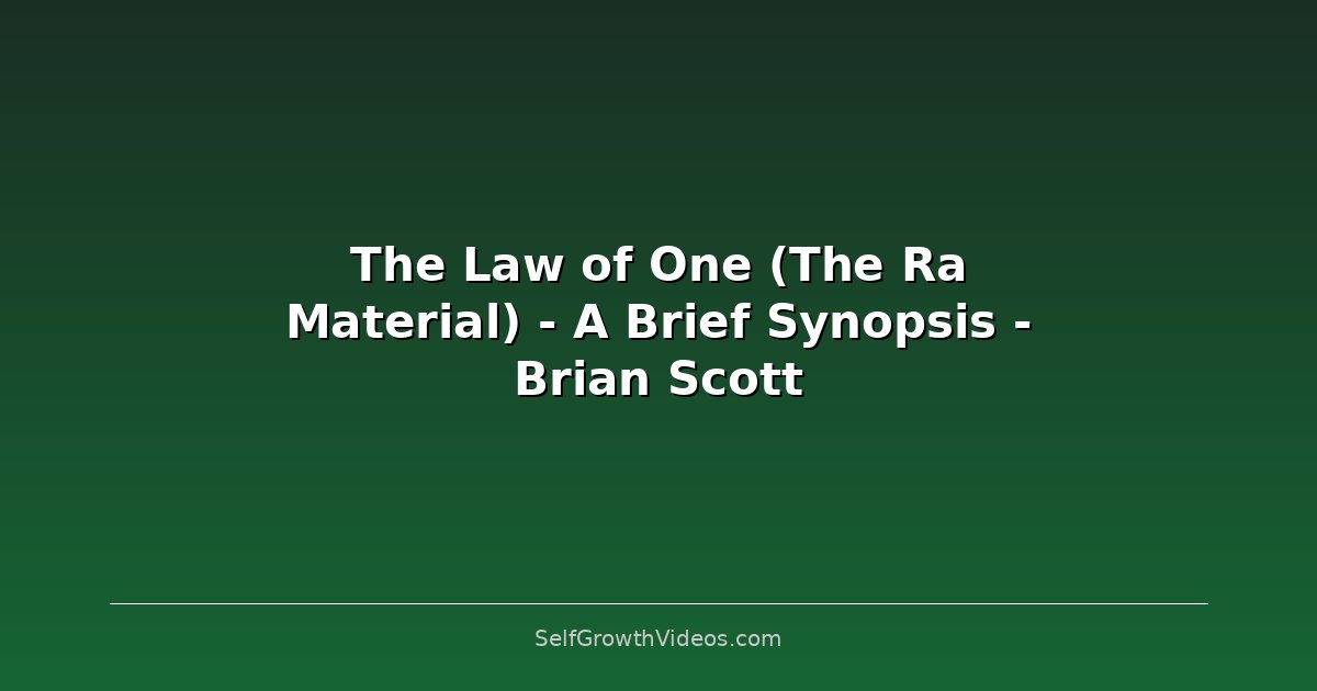 Spirit & Consciousness